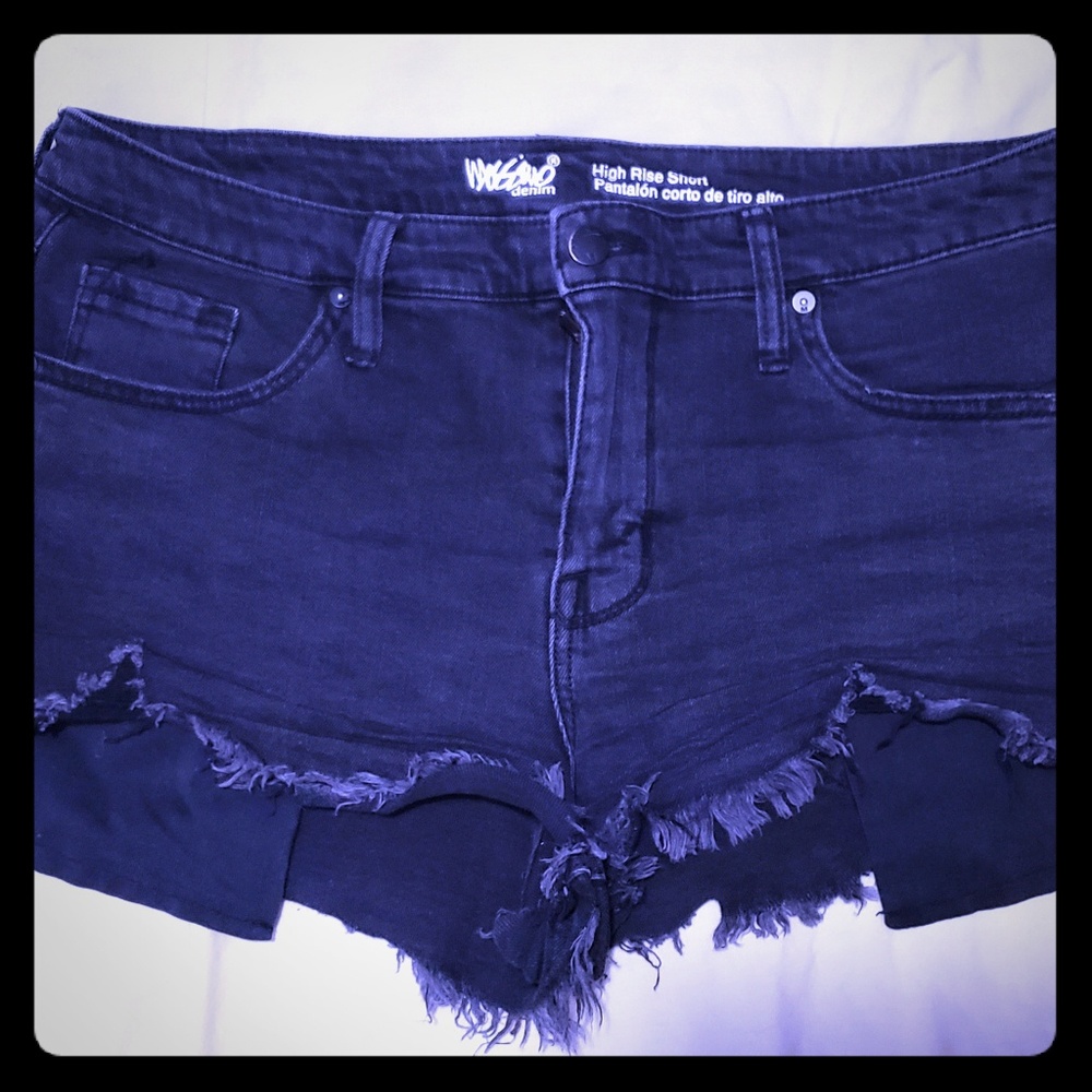 High Waisted Cut Off Shorts